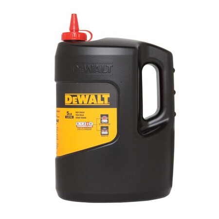 Dewalt 5 Lbs Chalk - Red DWHT47059